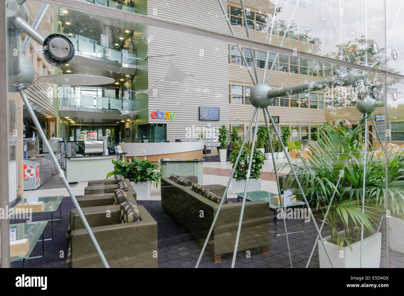 EBay-Europazentrale, Dublin Stockfoto