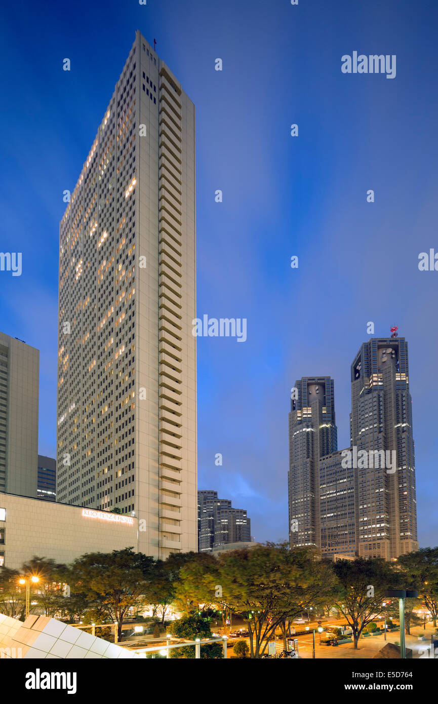 Asien; Japan; Honshu; Tokyo; Shinjuku, Tocho, Metropolitan Government building Stockfoto
