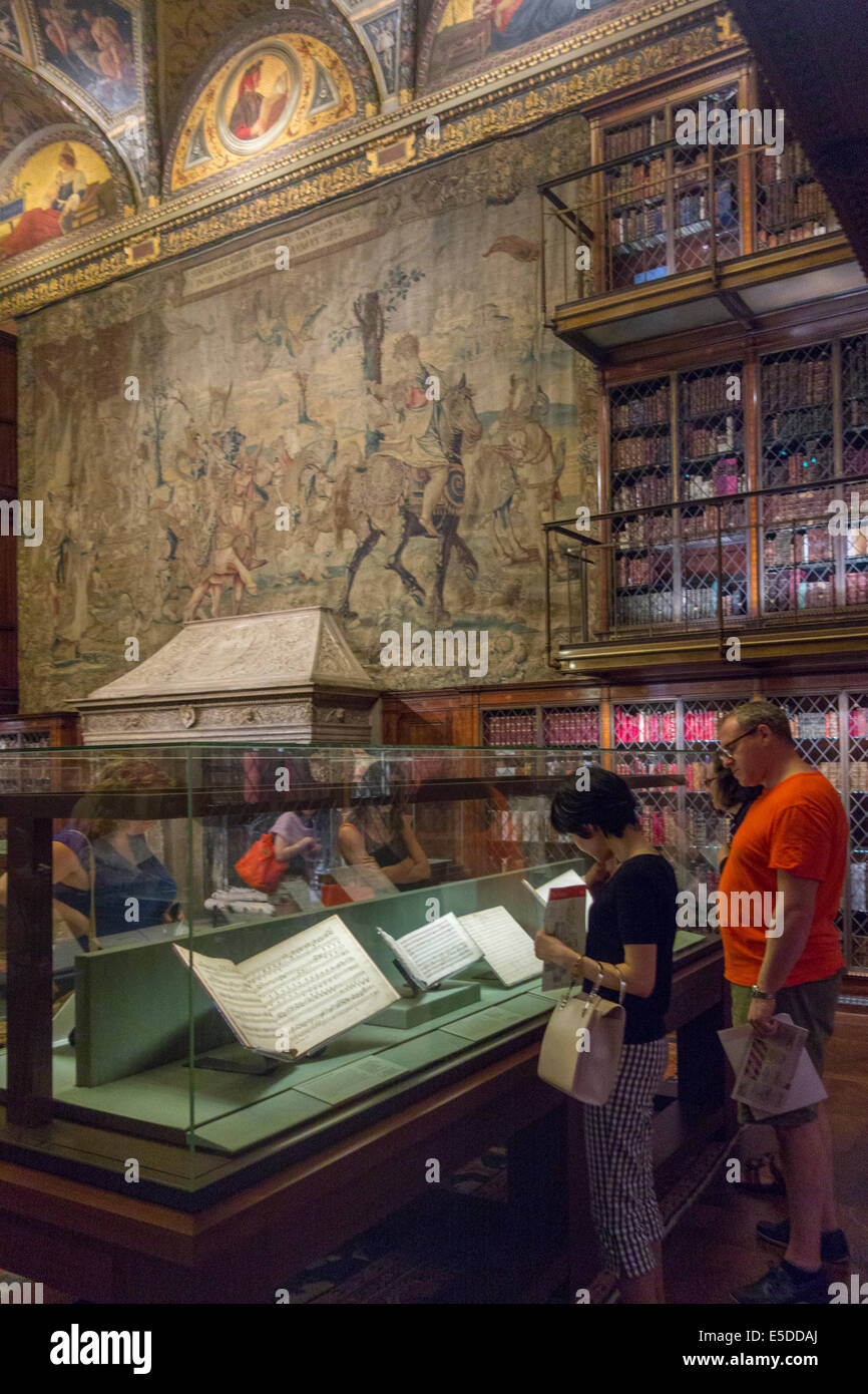 Morgan Bibliothek und Museum in New York City Stockfoto