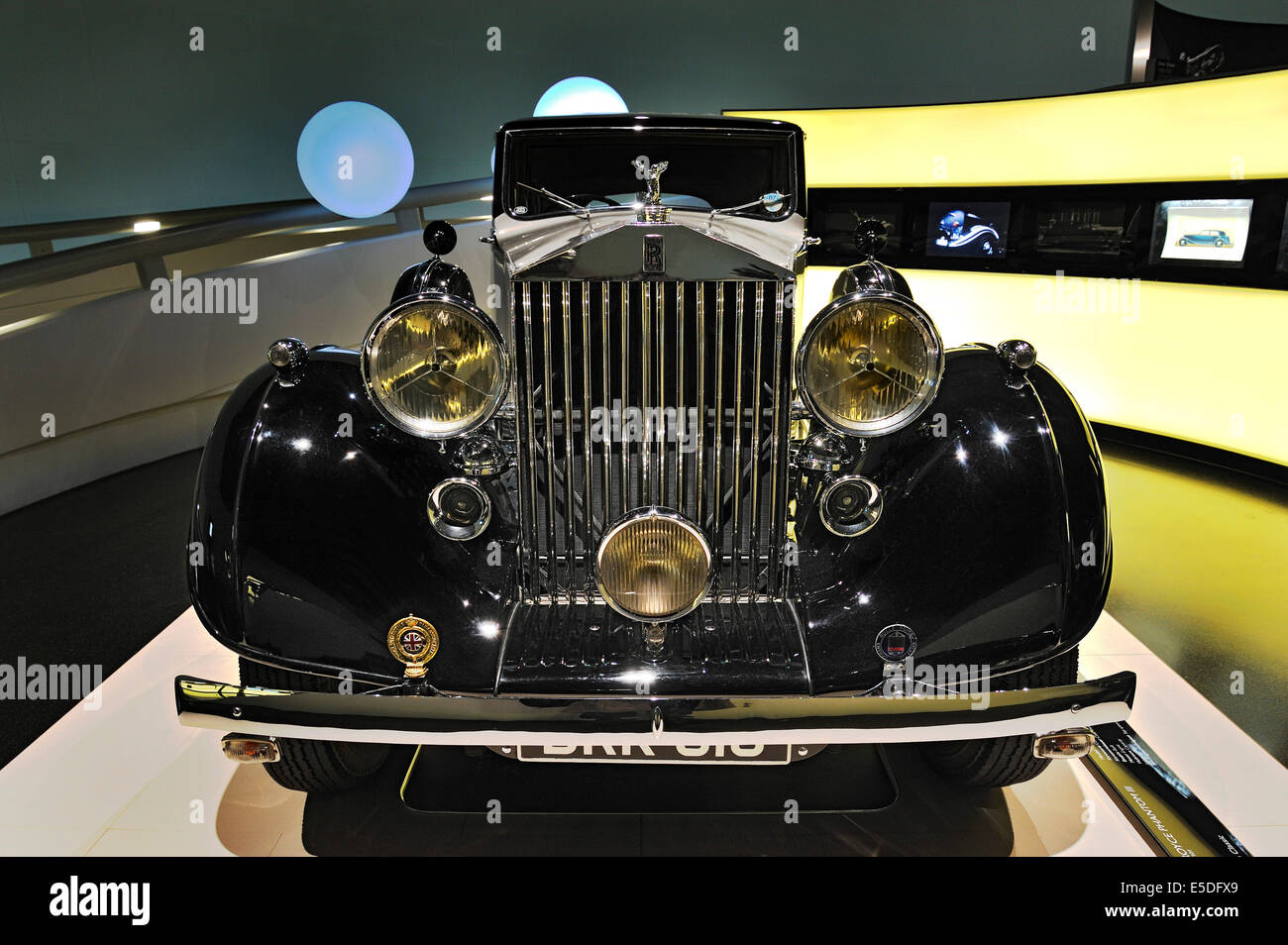 Rolls-Royce Phantom III von 1937, BMW Museum, München, Upper Bavaria, Bayern, Deutschland Stockfoto