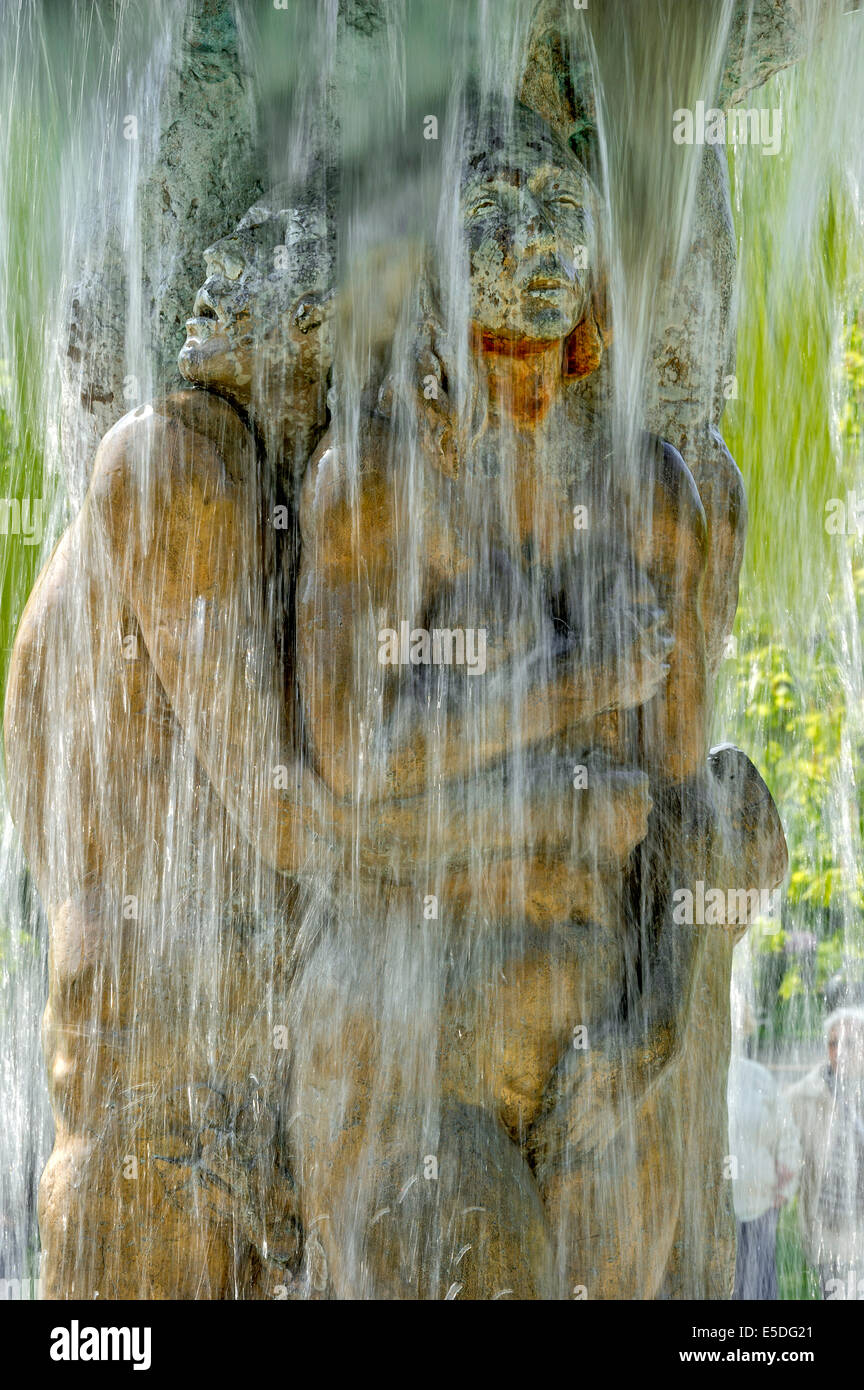 Brunnen der Erkenntnis oder Brunnen des Wissens, von Richard Hess, Spa
