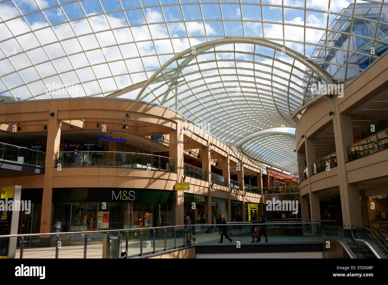 Trinity Leeds, Einkaufs-und Freizeitzentrum. West Yorkshire UK Stockfoto