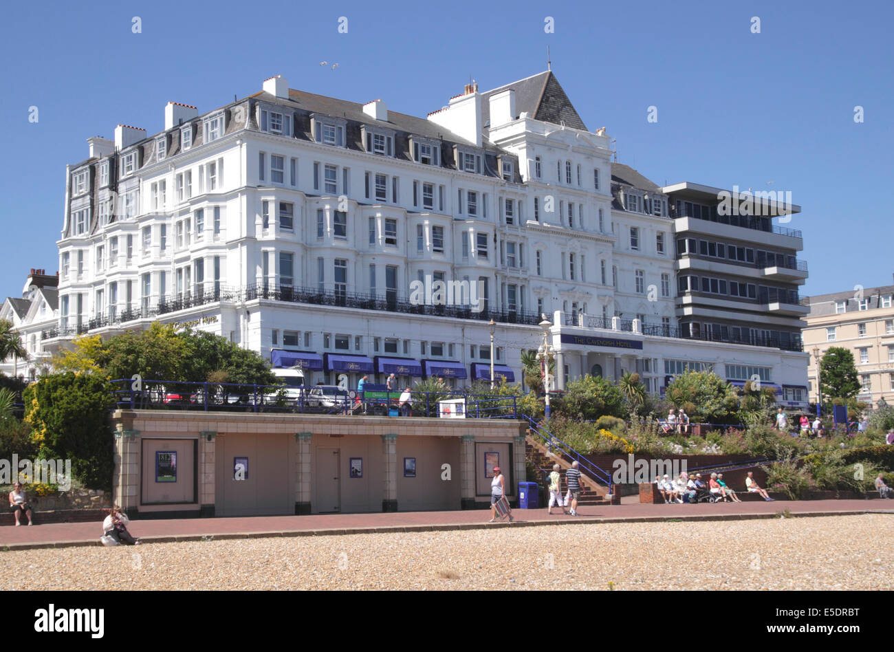 Das Cavendish Hotel Grand Parade, Eastbourne Stockfoto