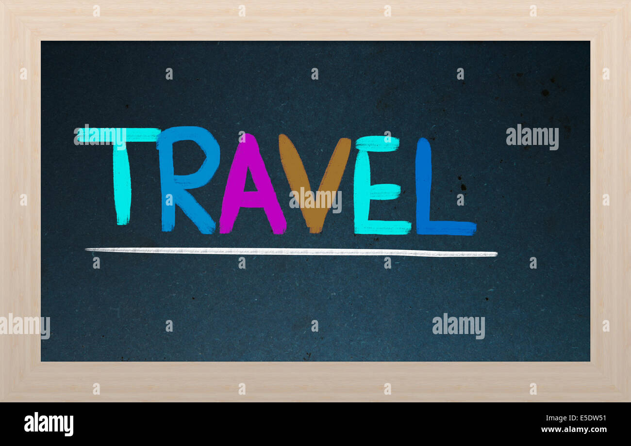 Reisekonzept Stockfoto