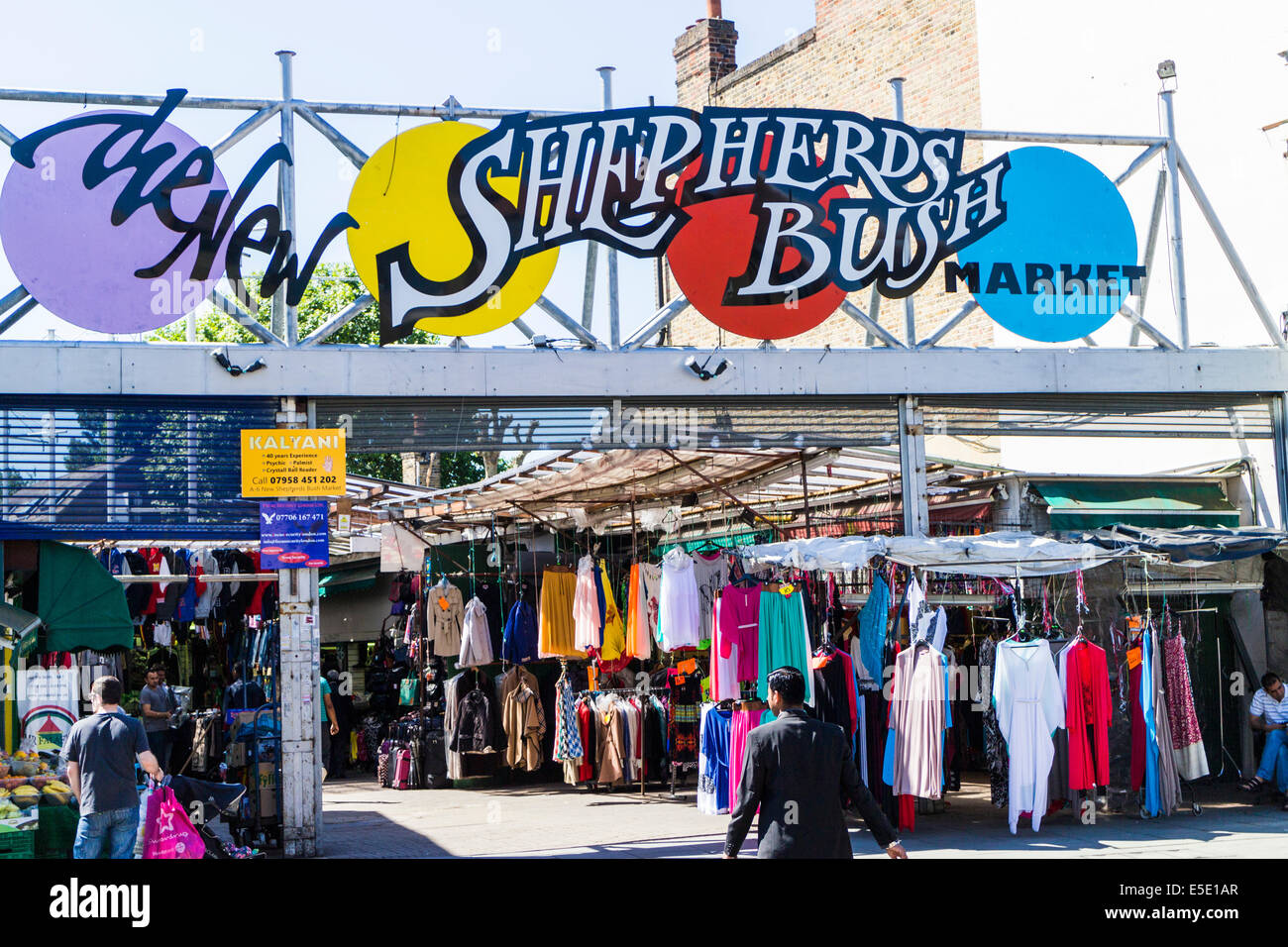 Shepherds Bush Market - London Stockfoto