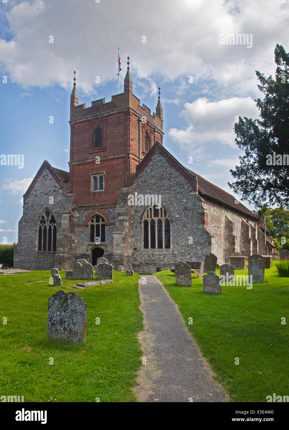 Allerheiligenkirche, Odiham, Hampshire, England Stockfoto