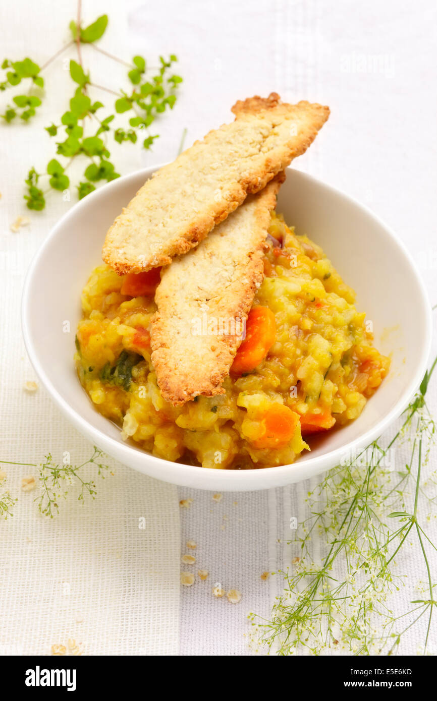 Vegetarisches Essen Stockfoto