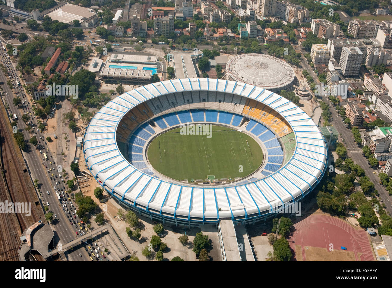 Maracana-Stadion, Rio De Janeiro Stockfoto