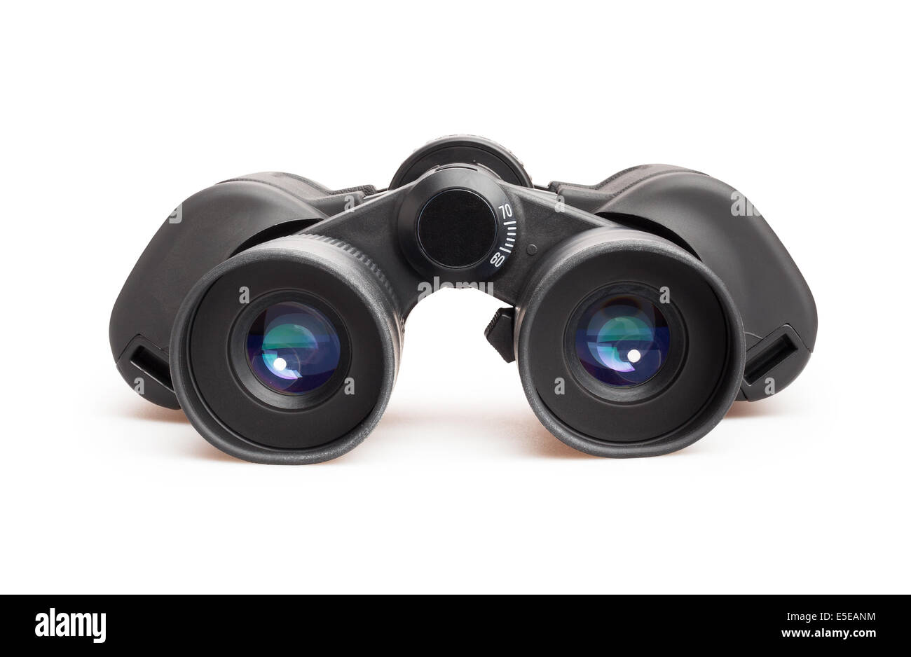 Fernglas, isoliert Stockfoto