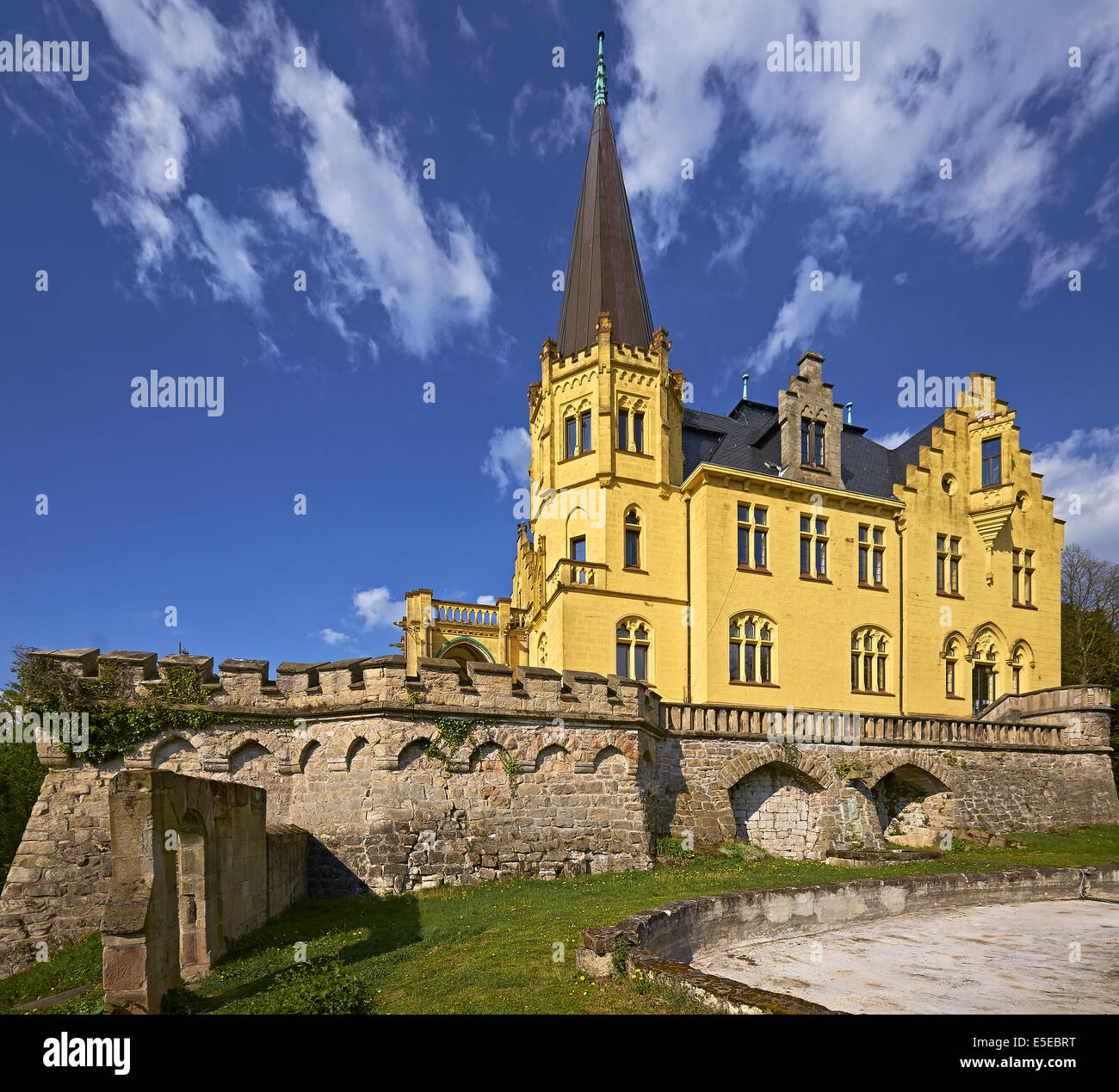 Schloss Rothestein bei Bad Sooden-Allendorf, Hessen, Deutschland Stockfoto