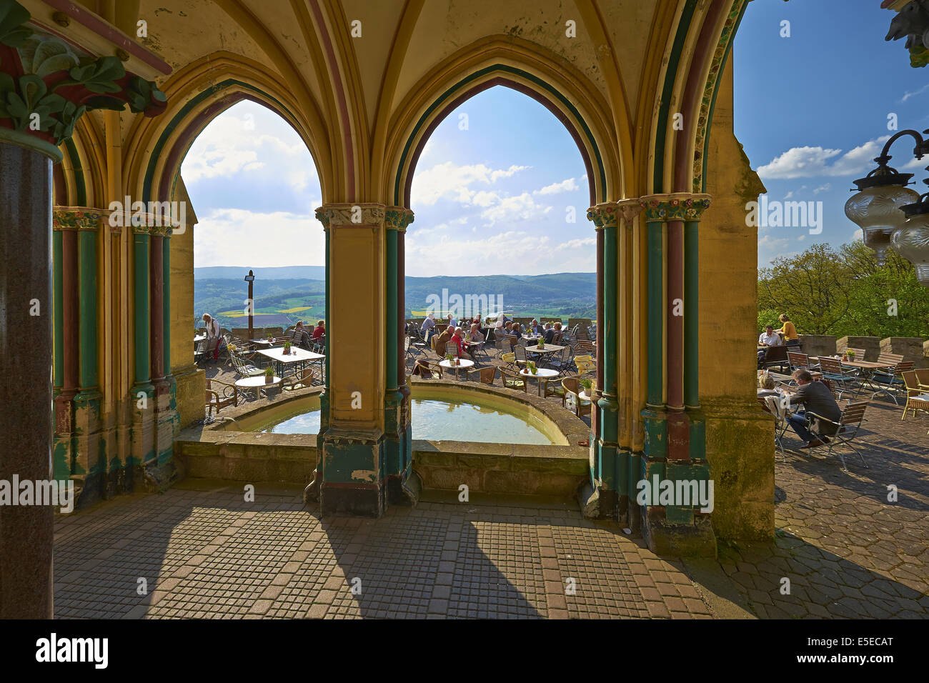 Schloss Rothestein, Hessen, Deutschland Stockfoto