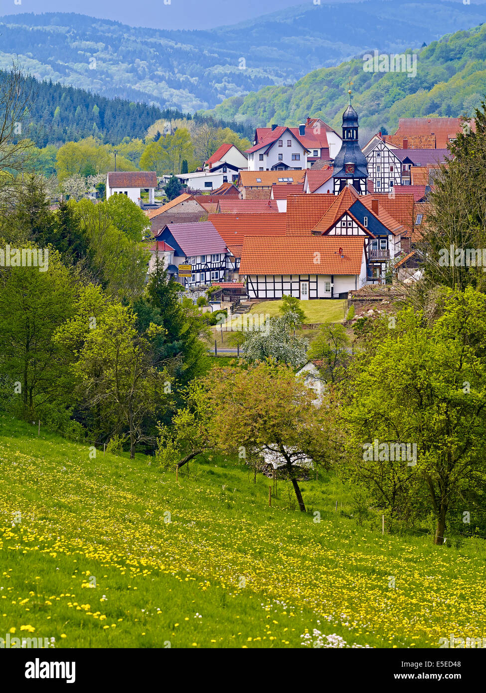 Mackenrode, Thüringen, Deutschland Stockfoto