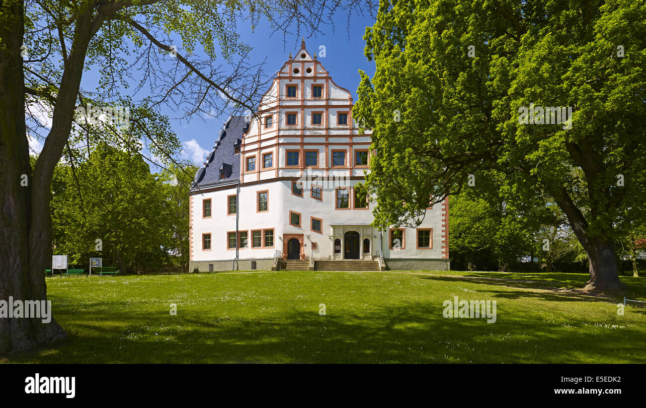 Renaissance-Palast Ponitzer, Thüringen, Deutschland Stockfoto