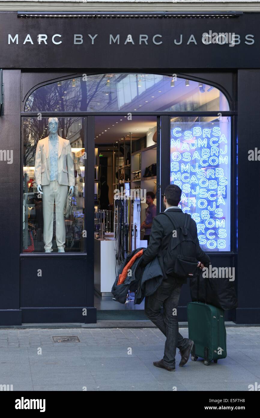 Frankreich, ile de france, paris 1er-Viertel, Place du marche Saint honore, Boutique marc von marc jacobs, Datum: 2011-2012 Stockfoto