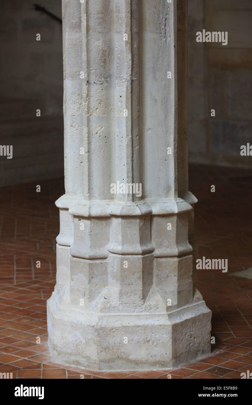 Frankreich, ile de france, pariser 5e-Viertel, rue de poissy, College des bernardins, Religion, architecte jm wilmotte, ancienne sacristie, Detail. Datum: 2011-2012 Stockfoto