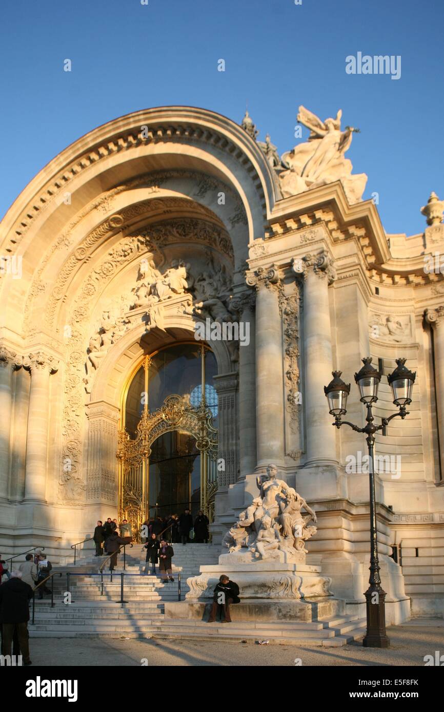 Paris 8e, Petit Palais, Avenue Winston Churchill Datum: 2011-2012 Stockfoto
