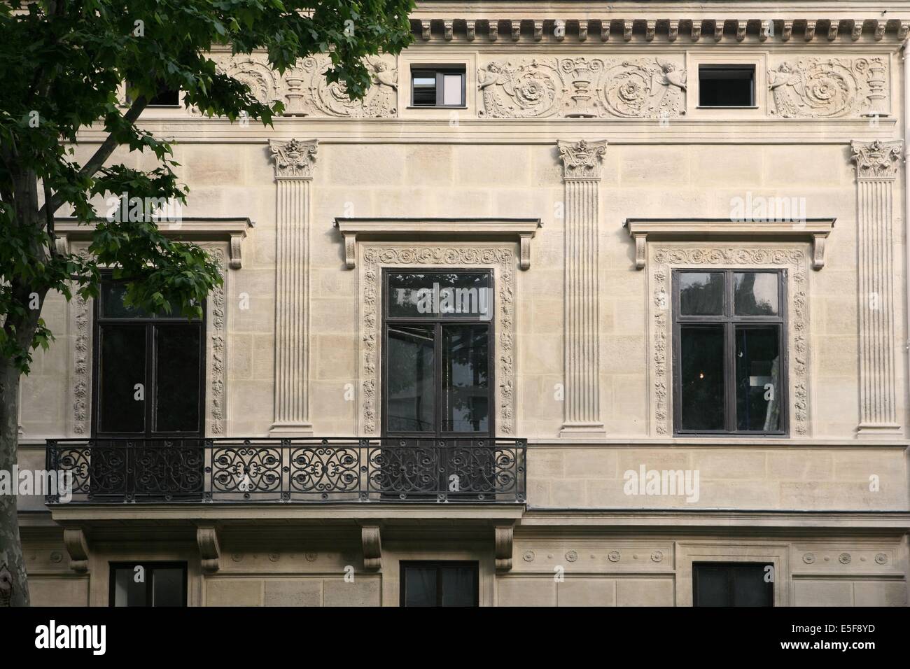 Paris 8e, rue tronchet, ha'Tel de pourtalA^s Datum: 2011-2012 Stockfoto