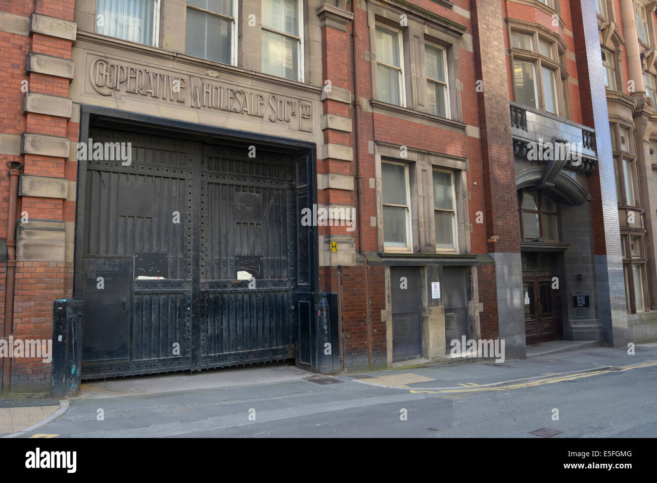 Genossenschaft Großhandel Gebäude im Stadtzentrum von Manchester. Stockfoto