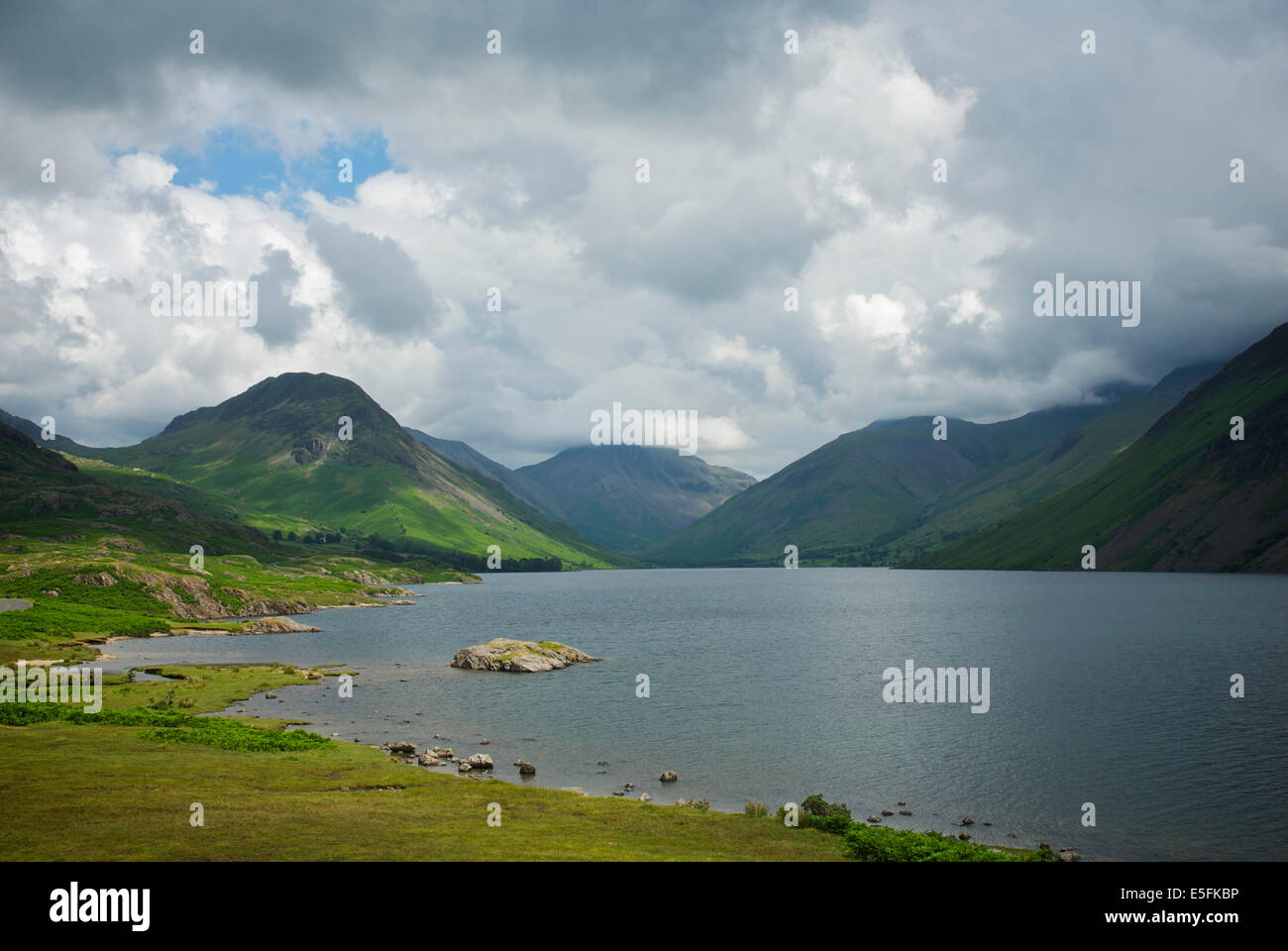 Wastwater wast Wasser Wasdale Seenplatte cumbria Stockfoto