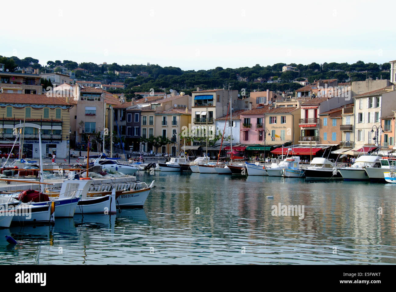 Alten Hafen Cassis - Bouches du Rhone Frankreich Stockfoto