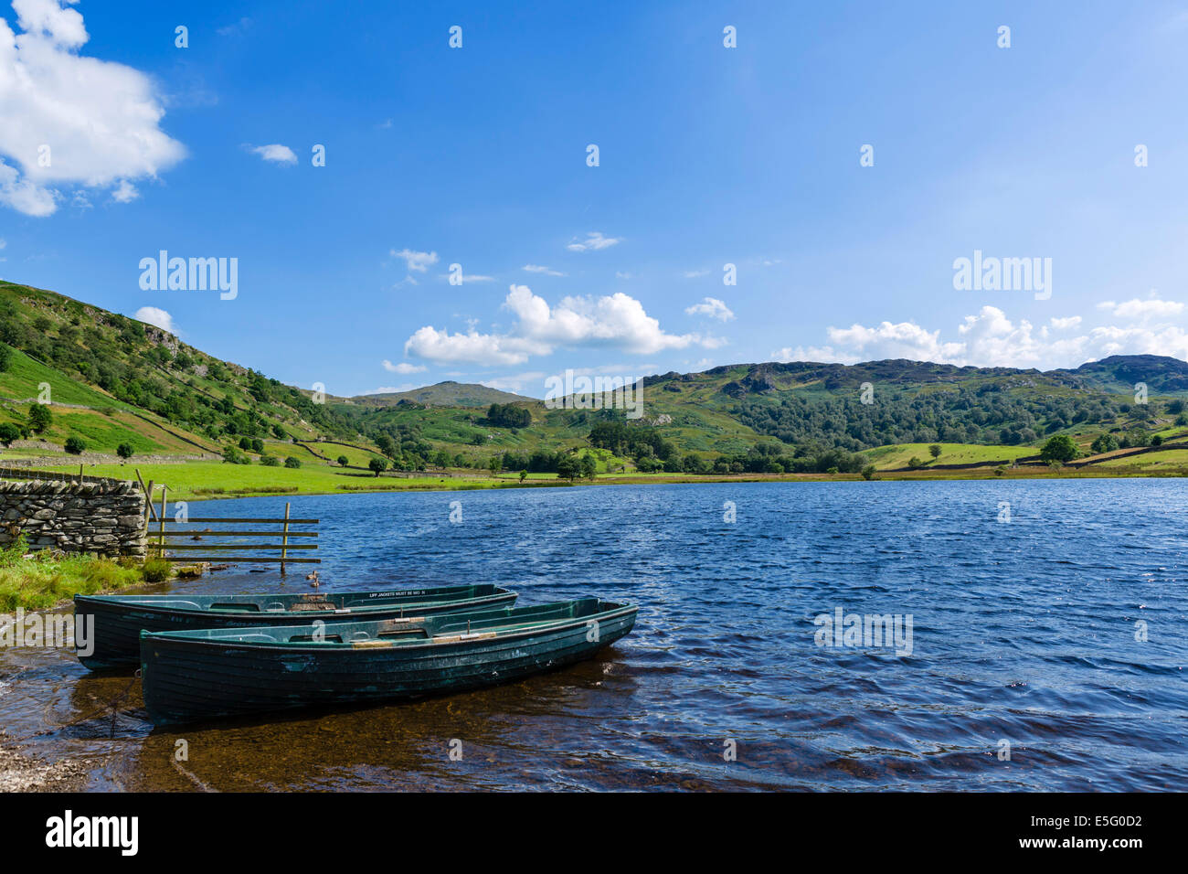 Watendlath Tarn, Borrowdale, Lake District, Cumbria, UK Stockfoto