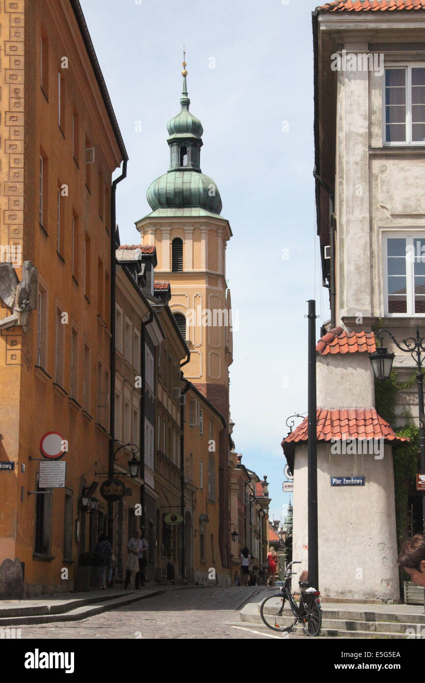 Warschauer Altstadt Stockfoto