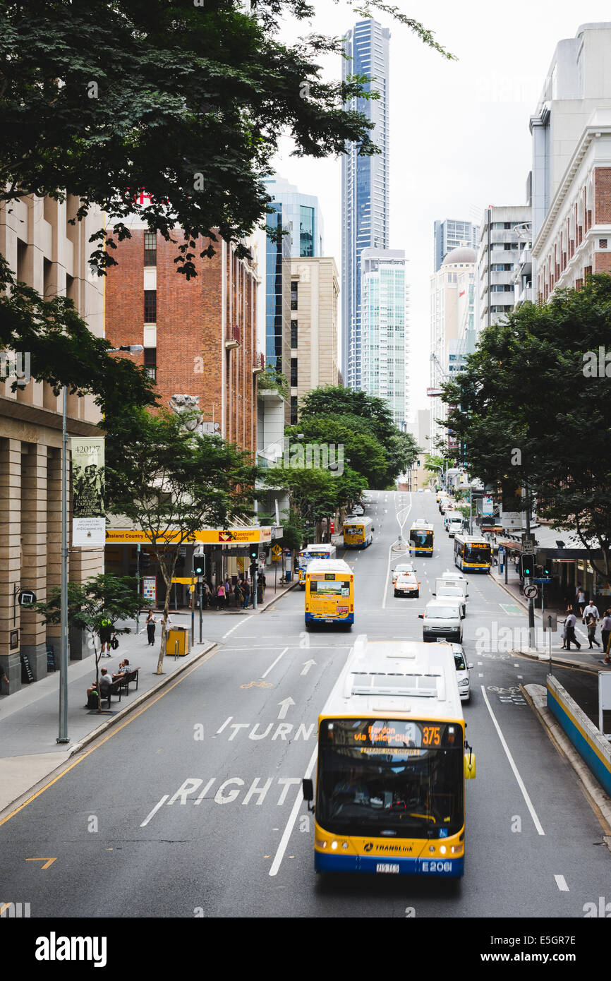 Straße von Brisbane, Australien Stockfoto