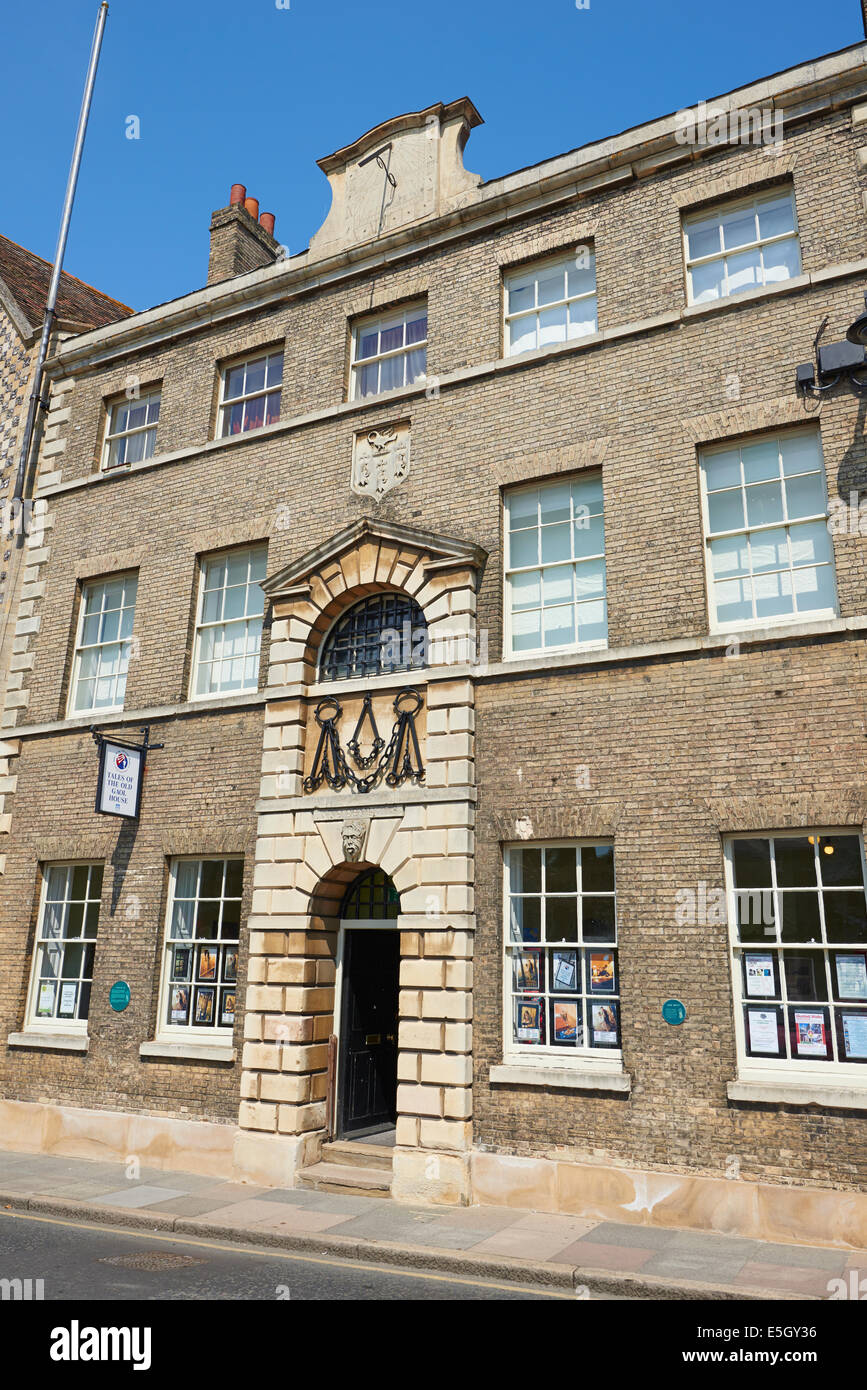 Das alte festgenommen Haus Rathaus Samstag Marktplatz Kings Lynn Norfolk UK Stockfoto