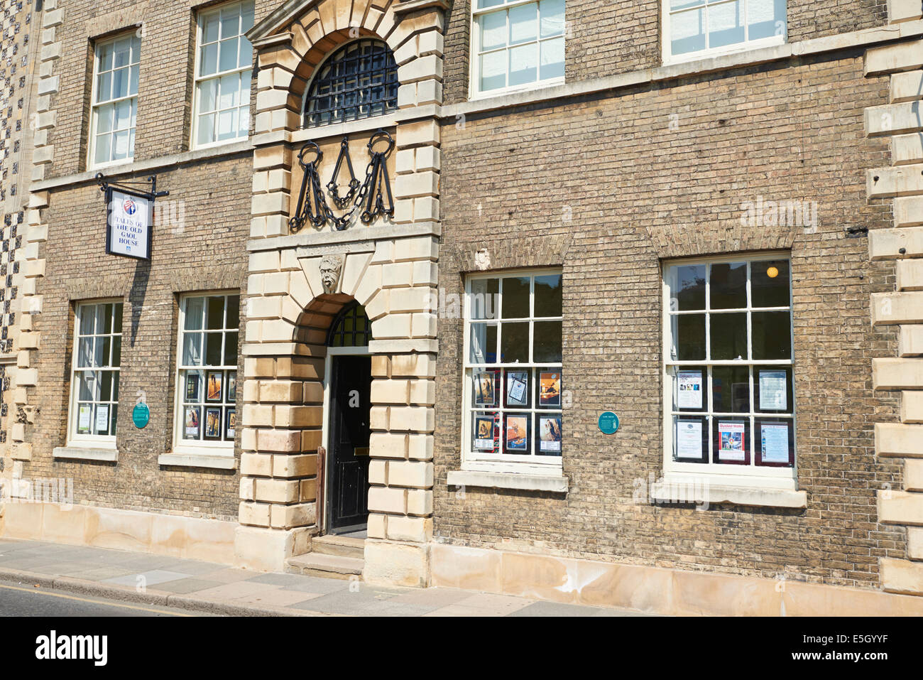 Das alte festgenommen Haus Rathaus Samstag Marktplatz Kings Lynn Norfolk UK Stockfoto