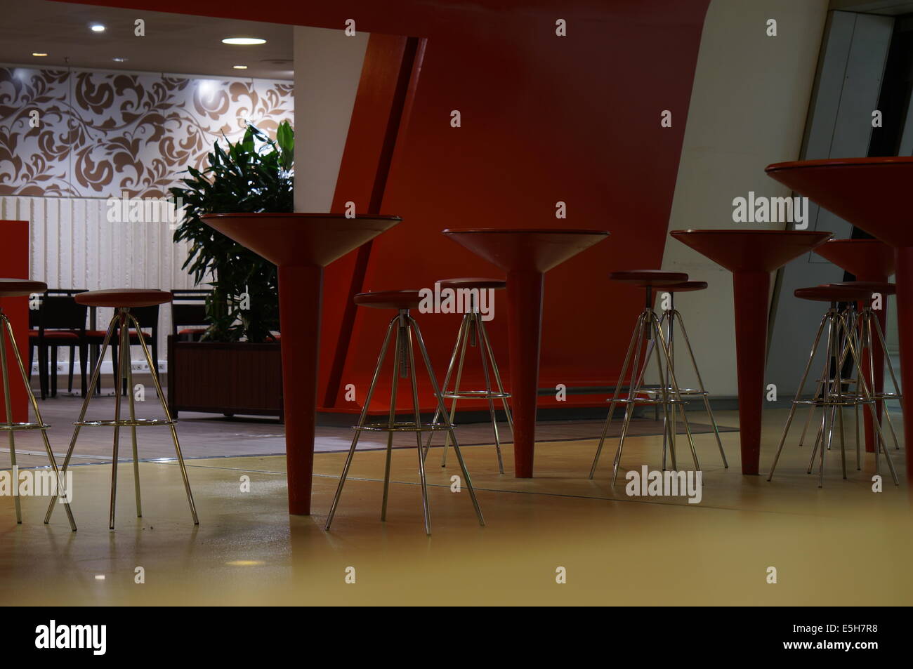 Brioche Dorée Bakery Cafe Restaurant Kette im Paris Charles de Gaulle Airport Stockfoto
