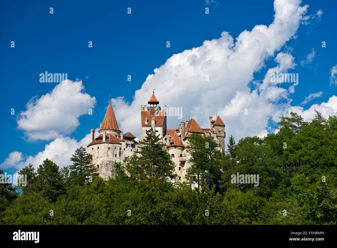 Schloss Bran, Kleie, Brasov, Transsylvanien, Karpaten, Rumänien Stockfoto