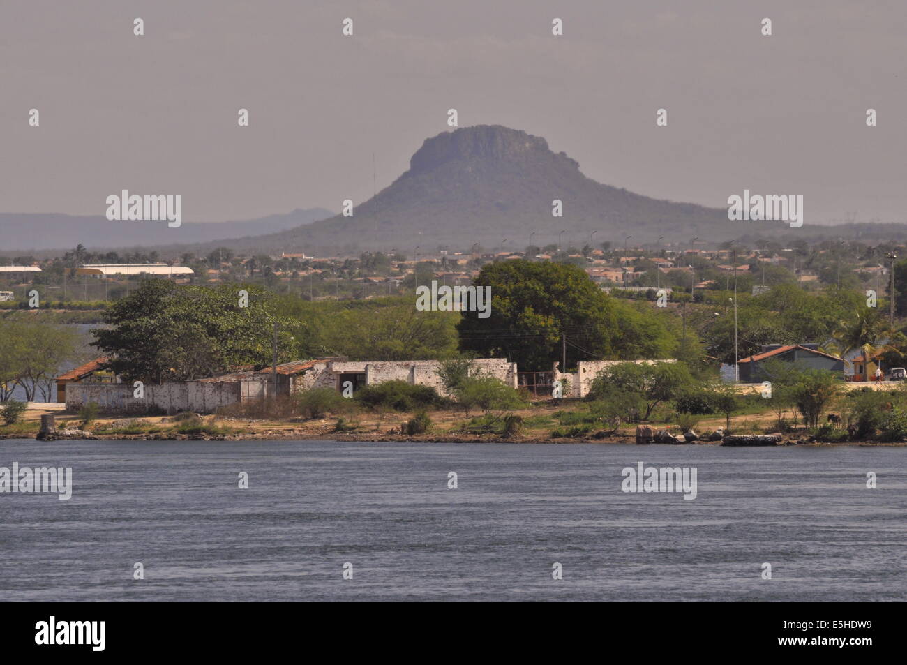 Rio Sáo Francisco, Paulo Afonso, Bahia, Brasilien. Stockfoto