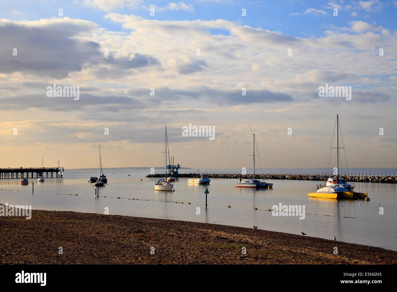 9546. Marina & Pier, Herne Bay, Kent Stockfoto
