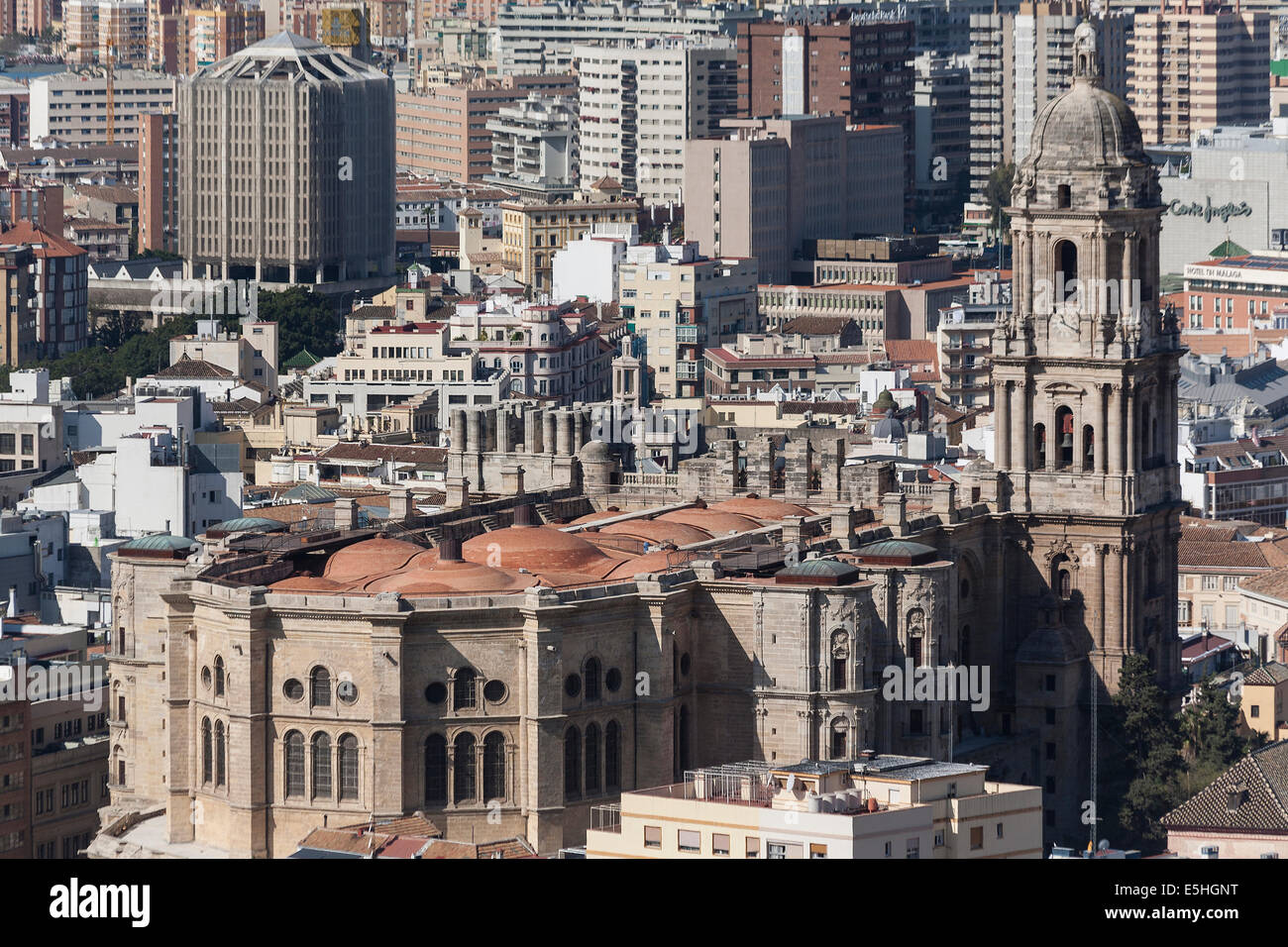 Spanien Andalusien, Malaga, Kathedrale Stockfoto
