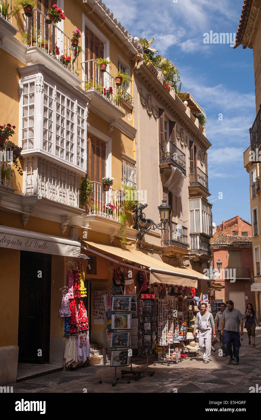 Spanien Andalusien, Malaga, Altstadt Stockfoto