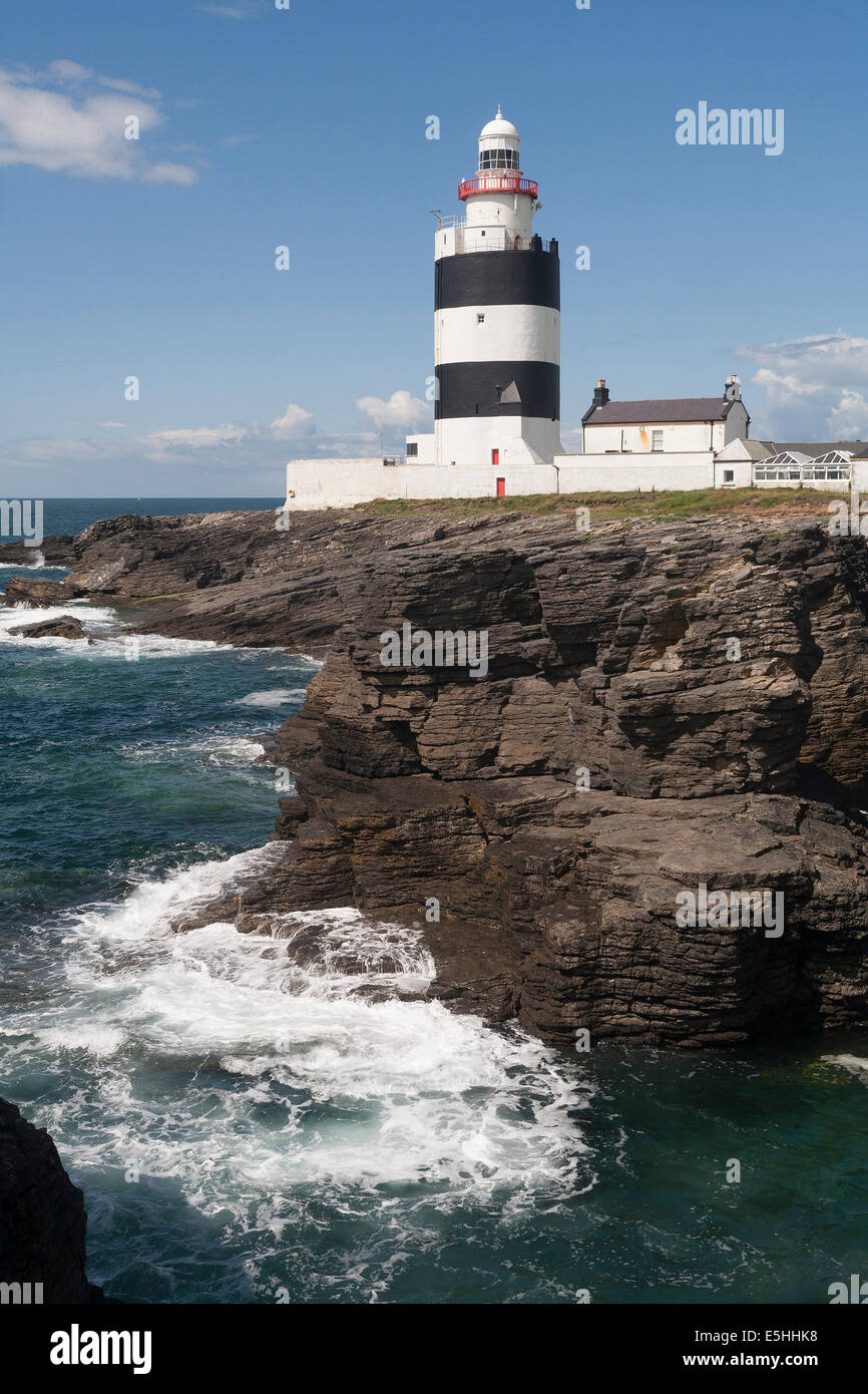 Irland, County Wexford, Hook lighthouse Stockfoto
