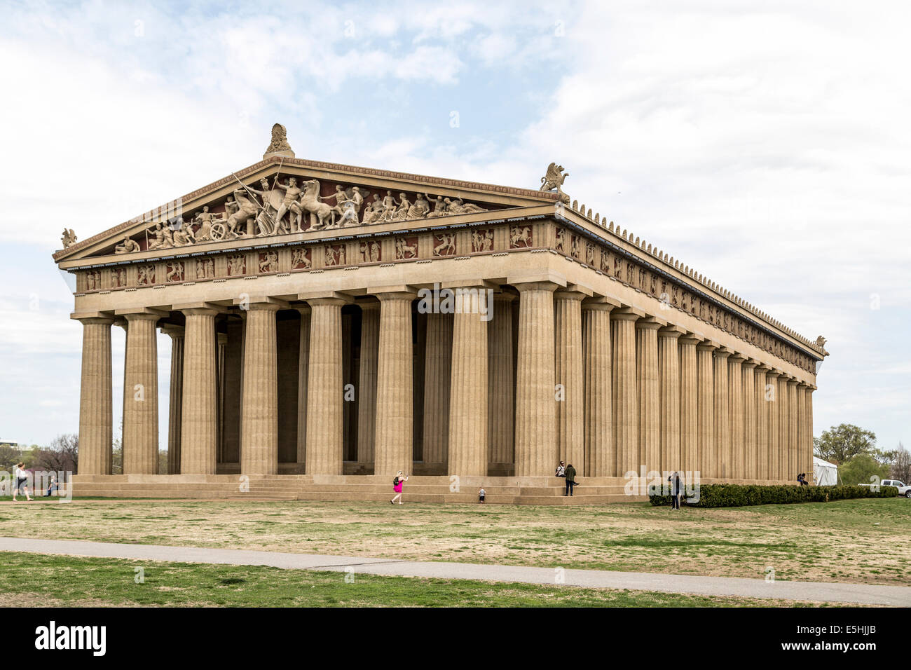 Parthenon, Centennial Park, Nashville, Tennessee, Vereinigte Staaten von Amerika Stockfoto