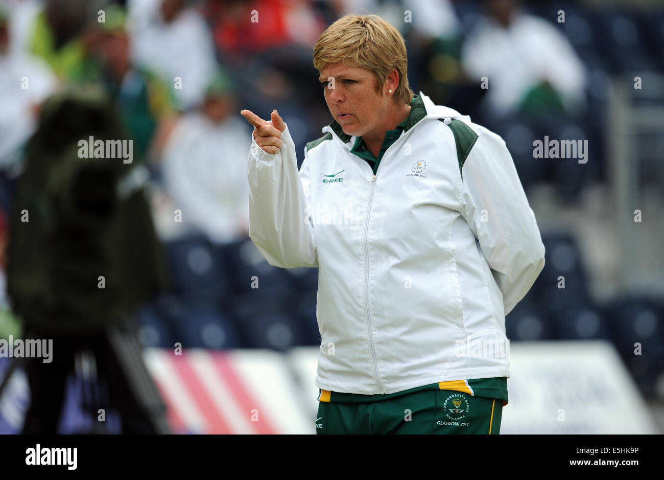 COLLEEN PIKETH Südafrika KELVIN grüne GLASGOW Schottland 1. August 2014 Stockfoto