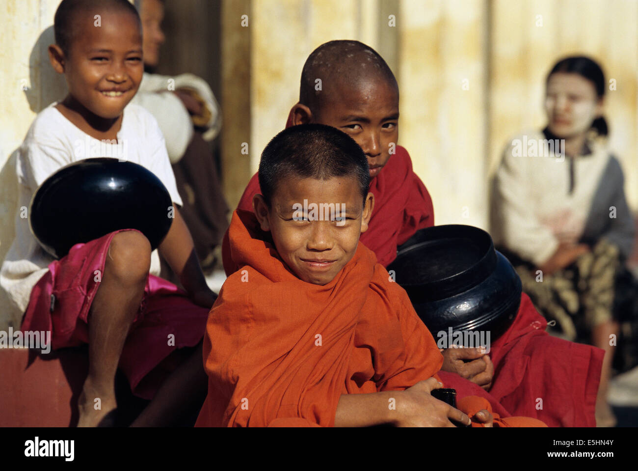 Bagan (ehemals heidnischen) befindet sich eine antike Stadt in Mandalay Region von Birma (Myanmar). Stockfoto