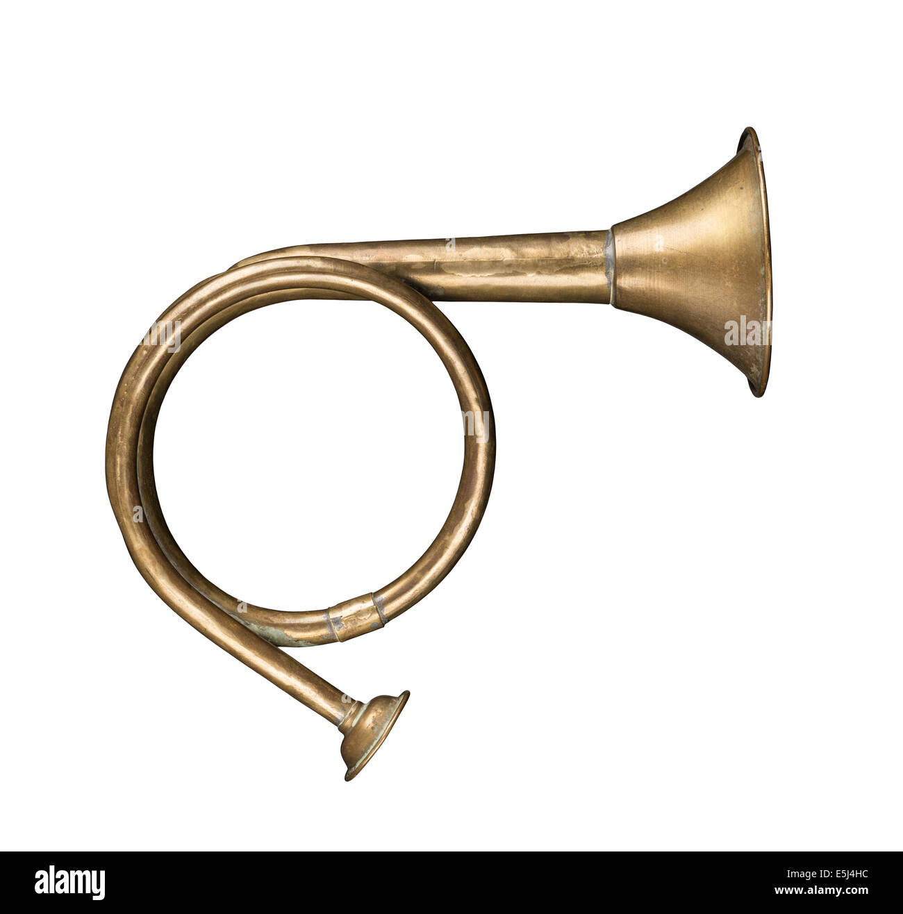 Old air horn Ausgeschnittene Stockfotos und -bilder - Alamy
