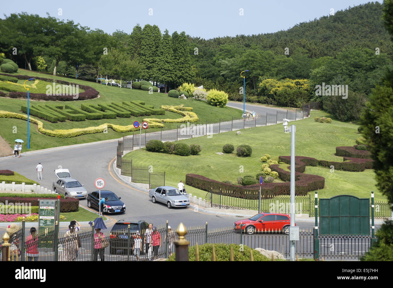 Bangchuidao landschaftlich reizvollen Gegend, Dalian, China Stockfoto