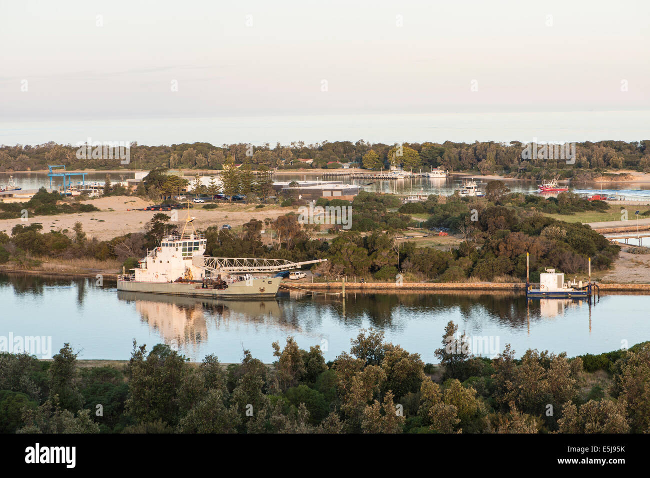 Seen Eingang, Gippsland, Victoria Stockfoto