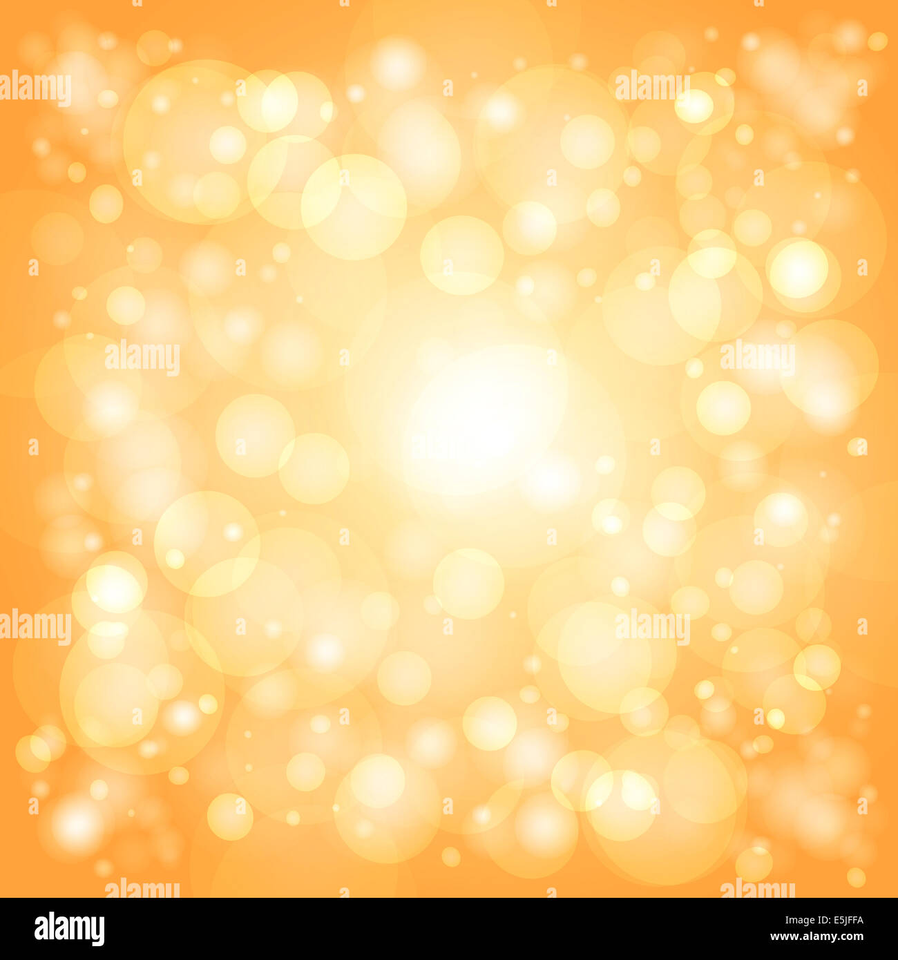 leuchtenden hellen orange Hintergrund mit highlights Stockfoto