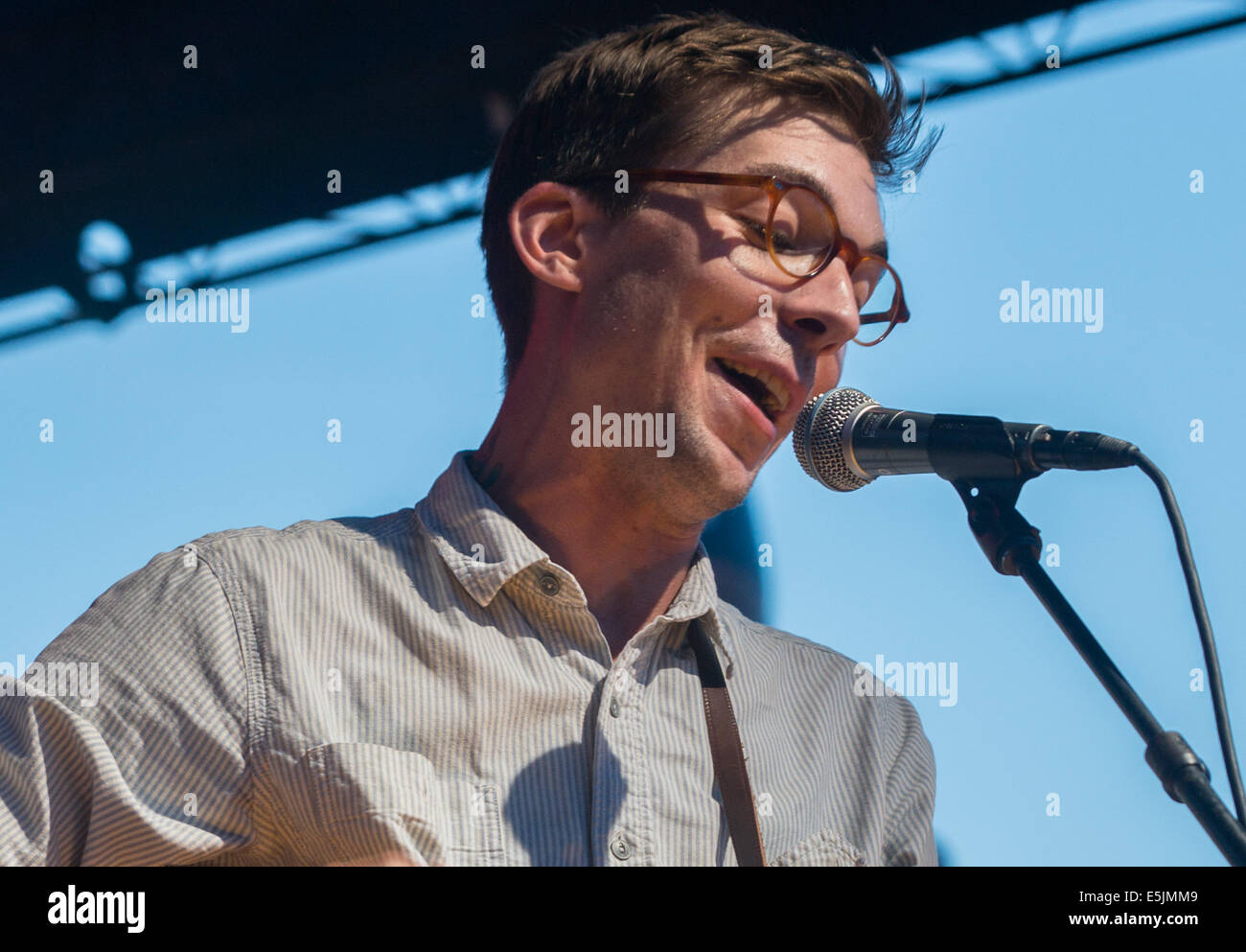 20. Juli 2014 - führt Ferndale, MI, USA - JUSTIN TOWNES EARLE in Ferndale, Michigan. (Kredit-Bild: © Alexis Simpson/ZUMA Draht) Stockfoto