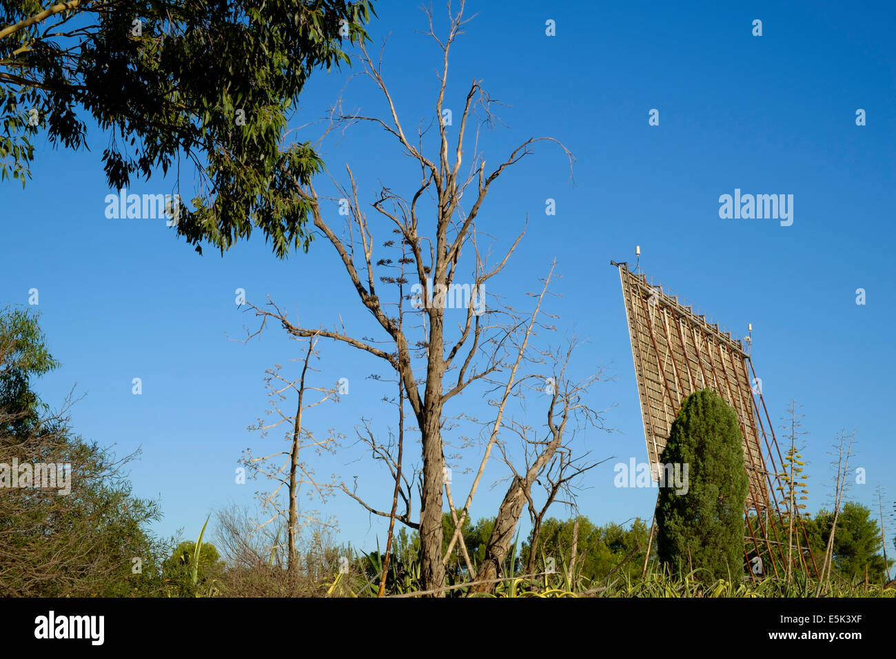 Alte verlassene Drive-In Theatre an Dubbo, NSW, Australia Stockfoto