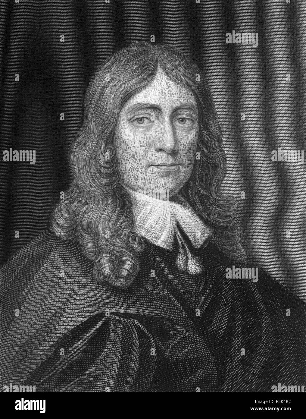 John Milton, 1608-1674, ein englischer Dichter und politischer Philosoph, Stockfoto