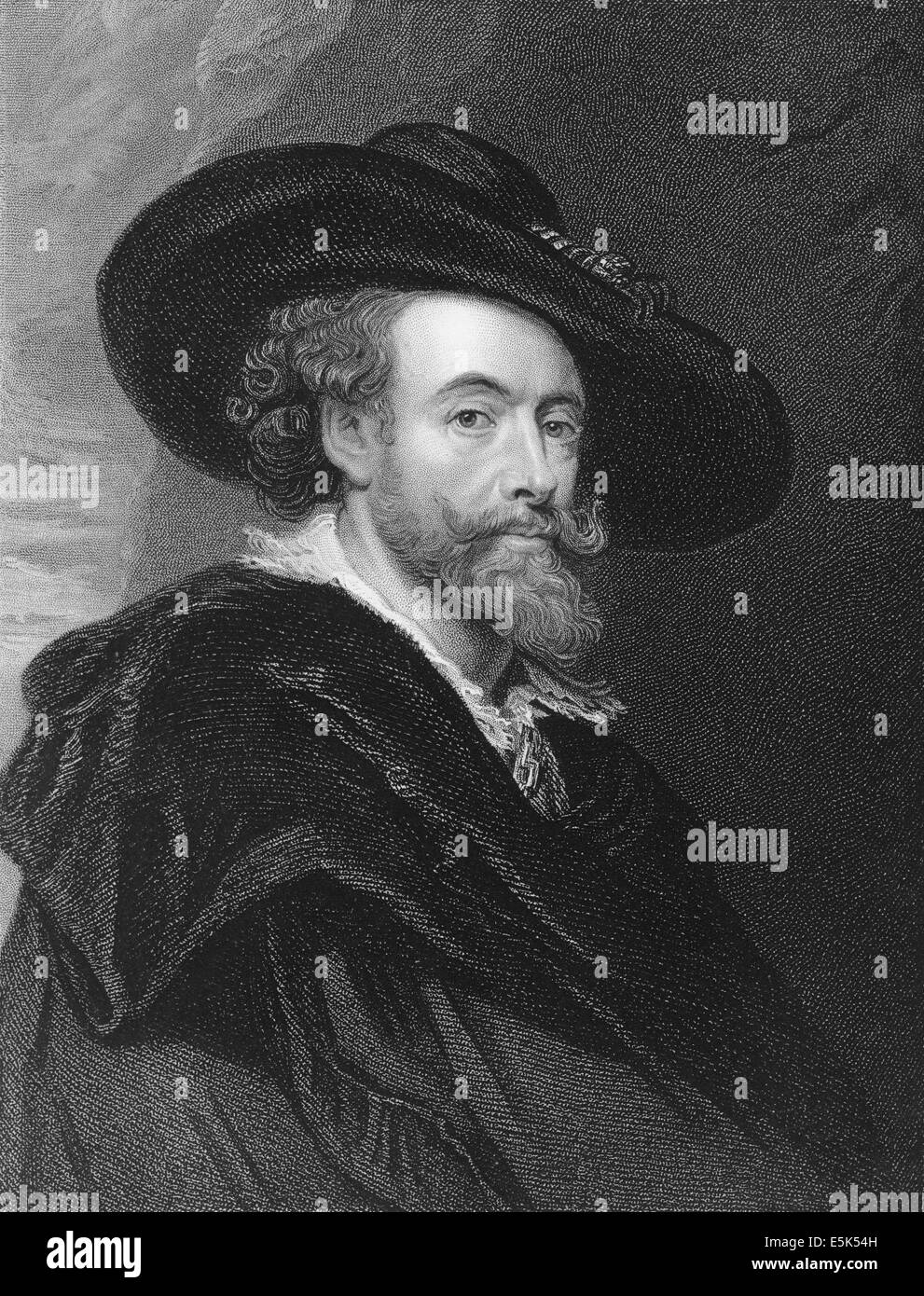 Sir Peter Paul Rubens 1577-1640, einem flämischen Barock-Maler, Stockfoto