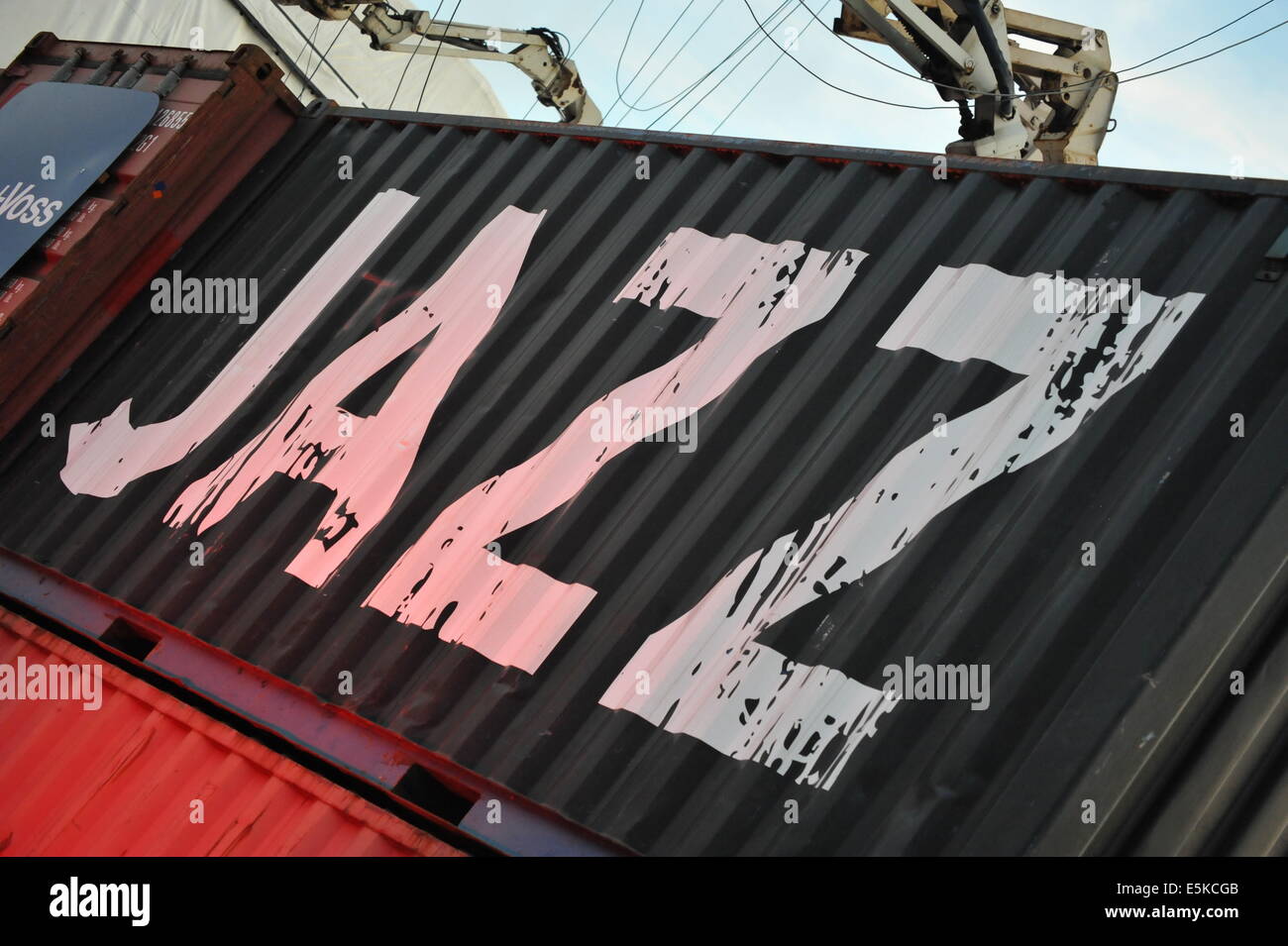 Jazzfestival, Hamburg, Deutschland. Stockfoto