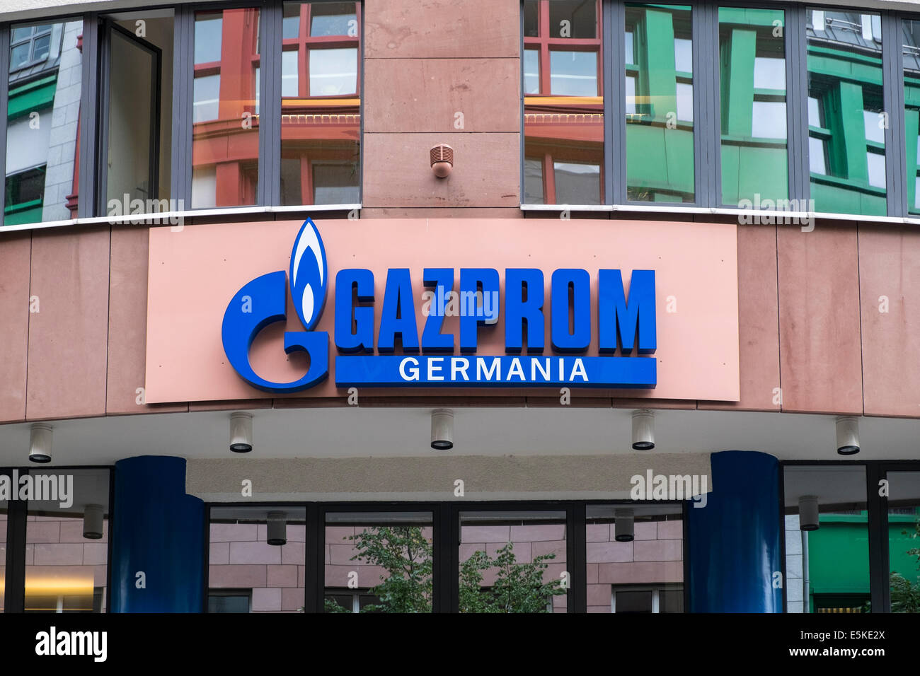 Hauptsitz von Gazprom Germania in Berlin Deutschland Stockfoto