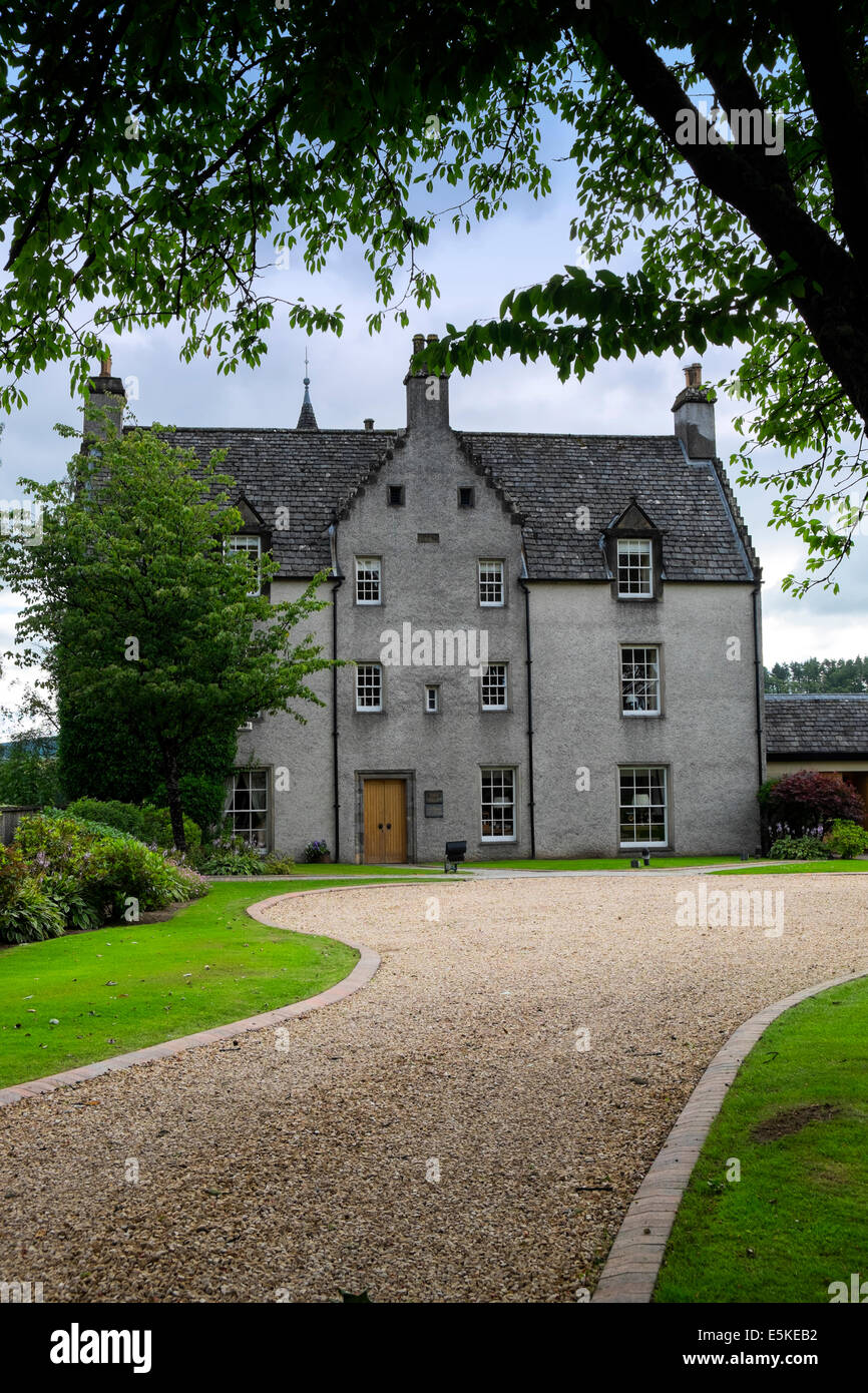 Berühmte Ostern Elchies House im Gelände des Macallan Whisky-Destillerie in CRAIGHELLACHIE-Schottland-Großbritannien Stockfoto